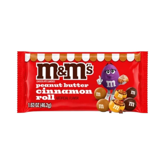 M&M's Peanut Butter Cinnamon Roll - 1.63oz (46.2g)