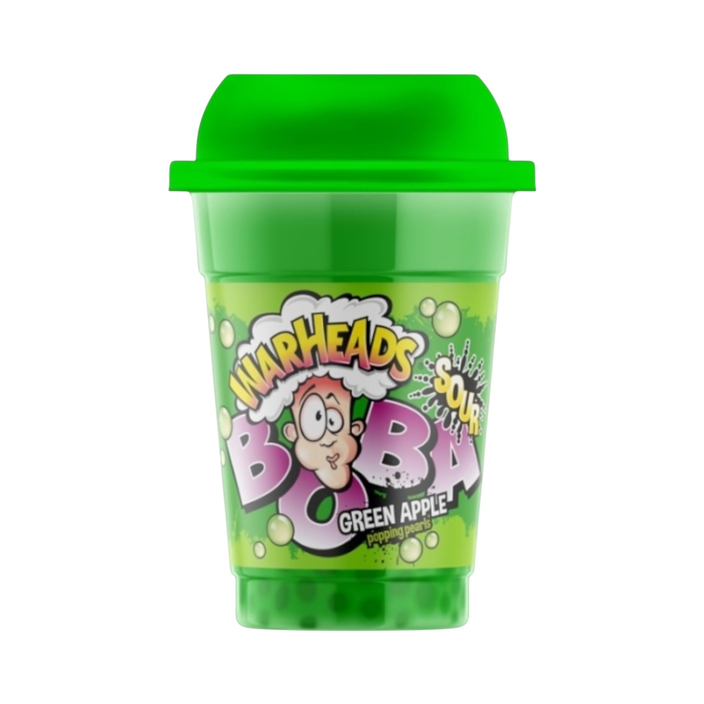 Warheads Sour Boba Green Apple - 400ml