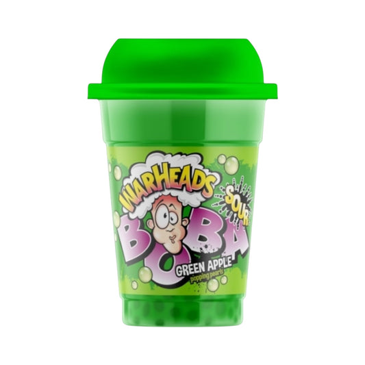 Warheads Sour Boba Green Apple - 400ml