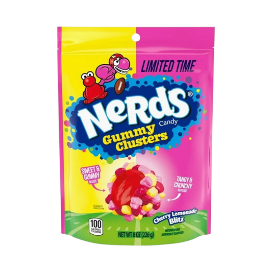 Nerds Limited Edition Cherry Lemonade Blitz Gummy Clusters - 8oz (226g)