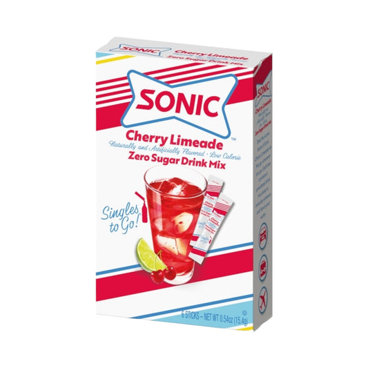 Sonic Zero Sugar Singles To Go Cherry Limeade - 0.75oz (21.2g)