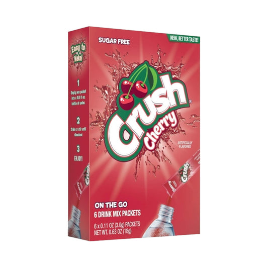 Crush - Singles To Go - Cherry - 6 Pack - 0.63oz (18g)