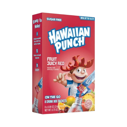 Hawaiian Punch - Singles To Go! Fruit Juicy Red - 0.75oz (21.1g)