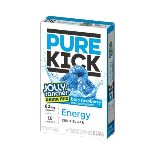 Pure Kick X Jolly Rancher Energy Drink Mix - Blue Raspberry - 0.79oz (22.3g)