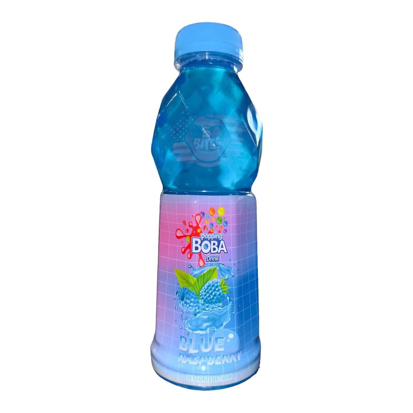 Popping Boba Drink Blue Raspberry - 500ml