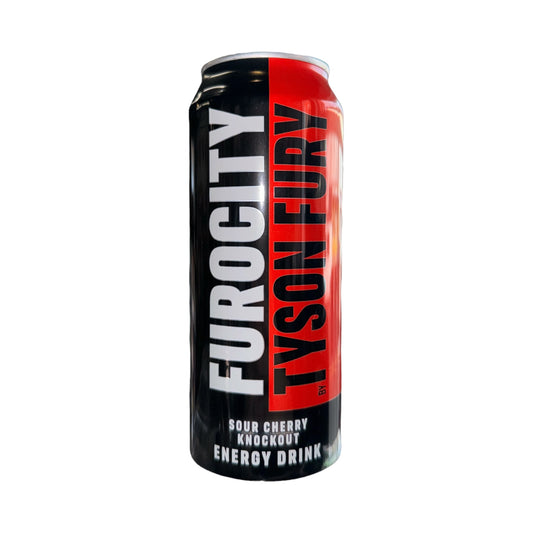 TYSON FURY Furocity Sour Cherry Knockout Energy Drink - 500ml