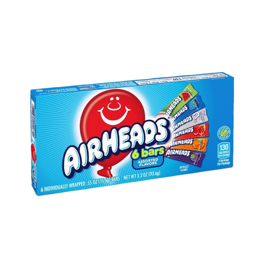 Airheads - 6 Bar Selection Box - 3.3oz (93.6g)