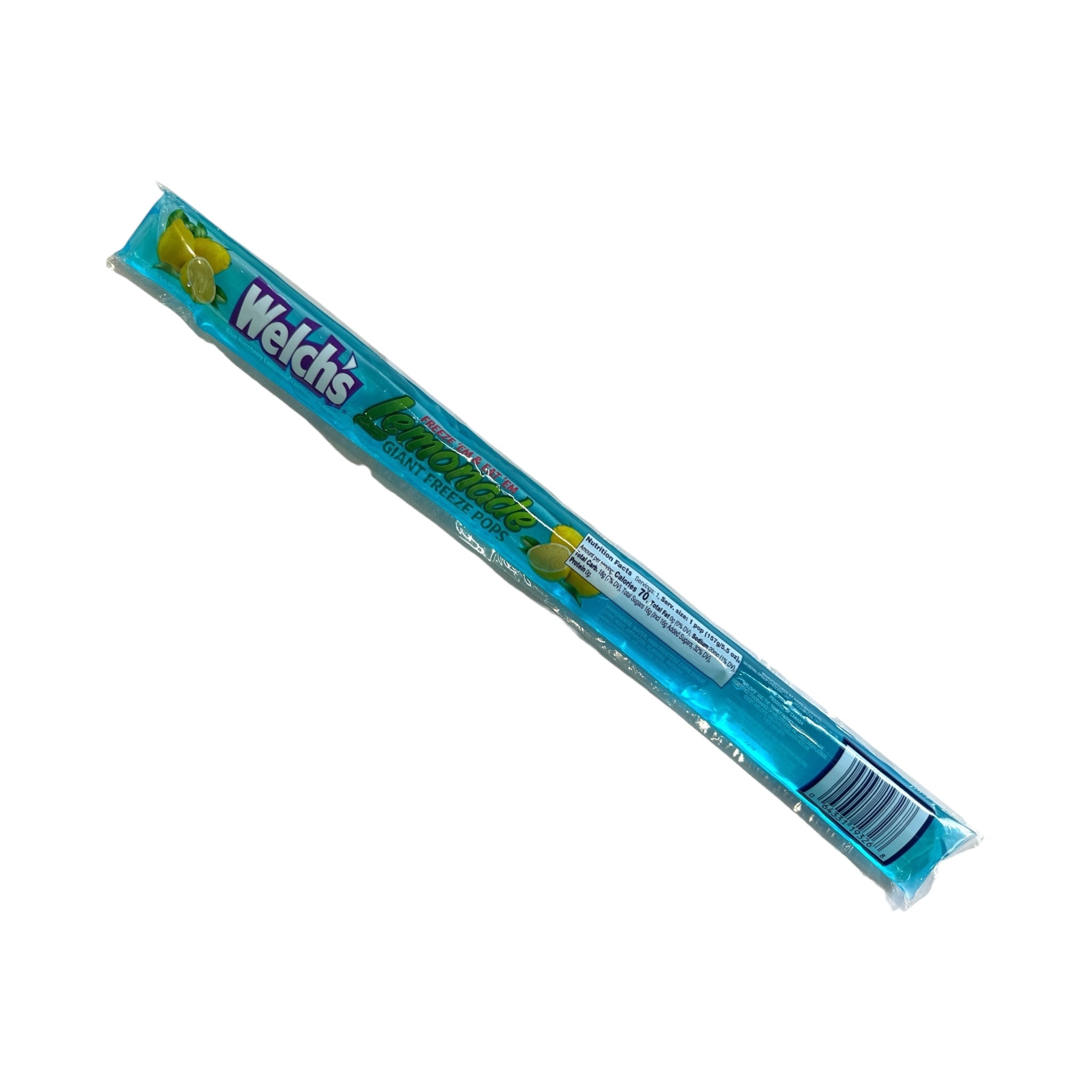 Blue Raspberry Swirl Freeze Welch's Blue Raspberry Lemonade Giant Freeze Pop - 5.5oz (156g) – USA Bites