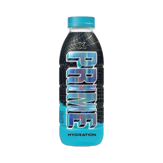Prime Hydration Blue Holographic X Limited Edition - 500ml (UK VERSION)