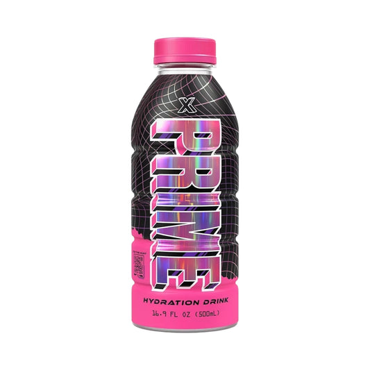 Prime Hydration Pink Holographic X Limited Edition - 16.9fl.oz (500ml) (USA VERSION)