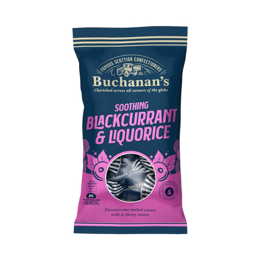 Buchanan’s Soothing Blackcurrant and Liquorice - 140g