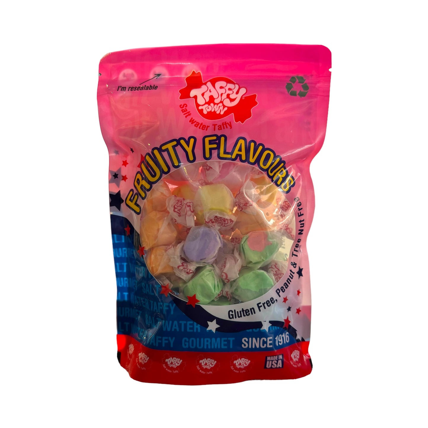 Salt Water Taffy - Fruity Flavours  - 250g