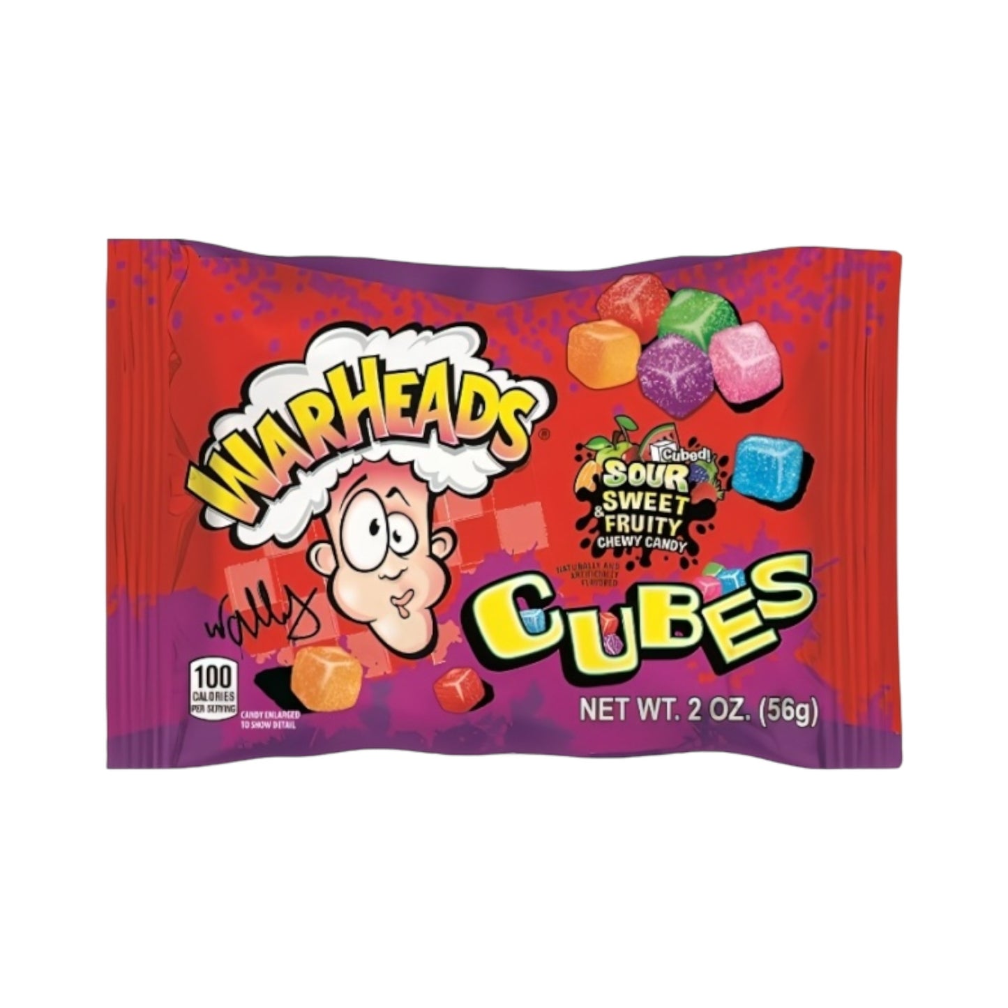 Warheads Sour Chewy Cubes - 2oz (56g)