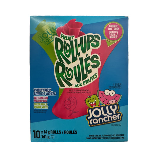 Betty Crocker Fruit Roll-ups Jolly Rancher - 5oz (141g) [Canadian]