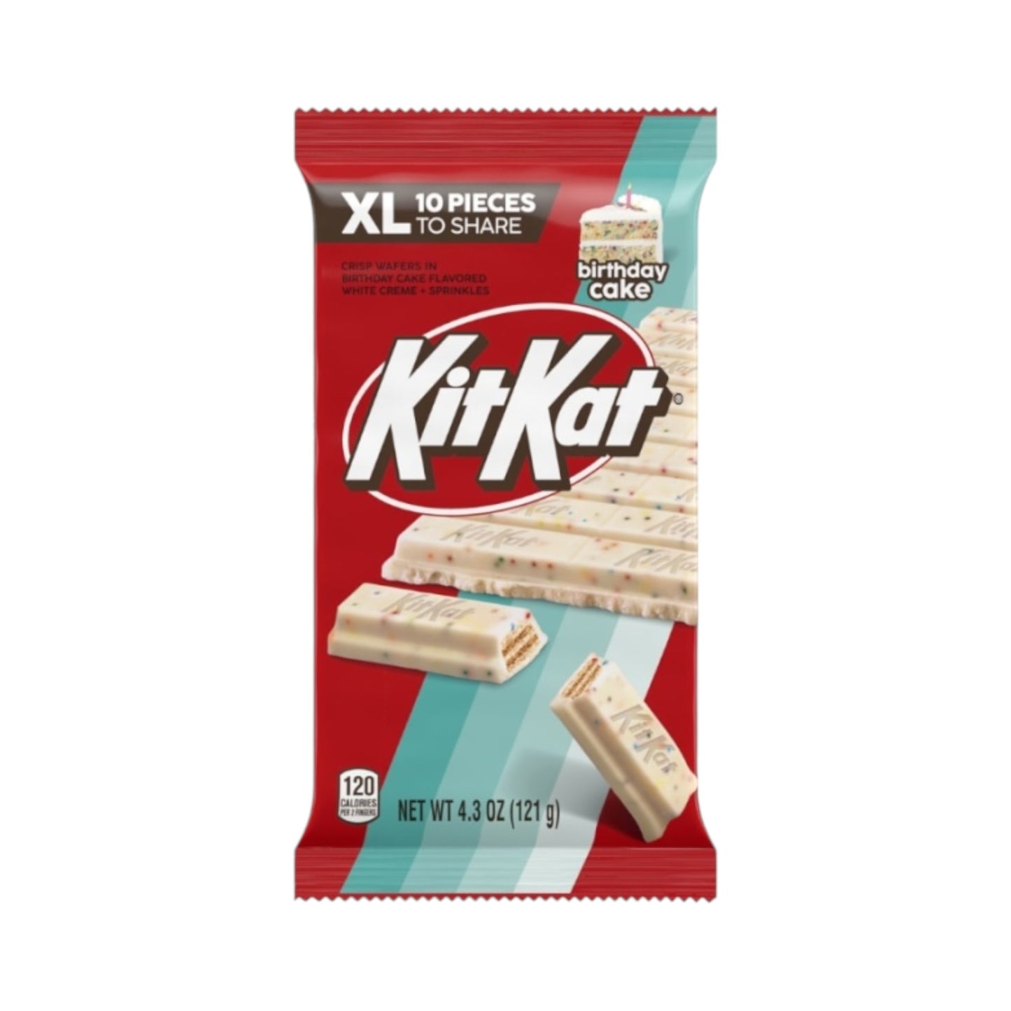 Kit Kat Limited Edition Birthday Cake XL Bar - 4.3oz (121g)