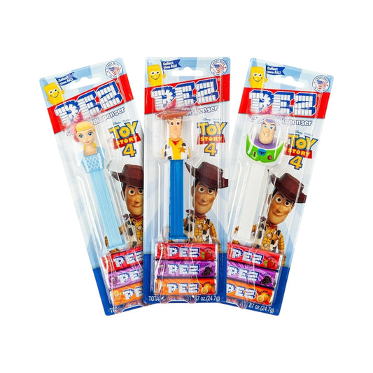 PEZ Toy Story 4 + 3 Tablet Packs - 0.87oz (24.7g)