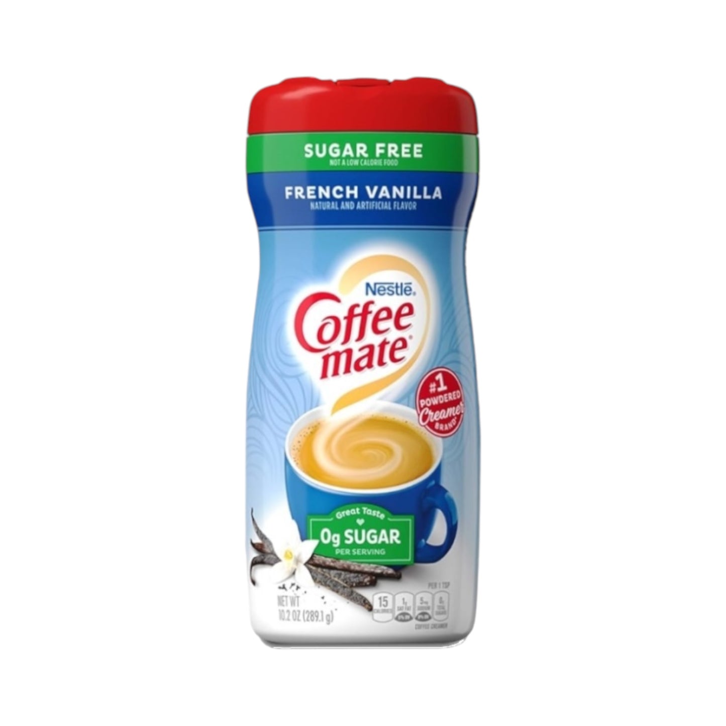 Coffee-Mate Sugar Free French Vanilla Powdered Creamer - 10.2oz (289g)