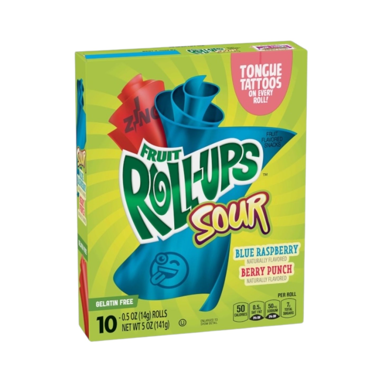 Betty Crocker Fruit Roll-ups Sour - 5oz (141g)