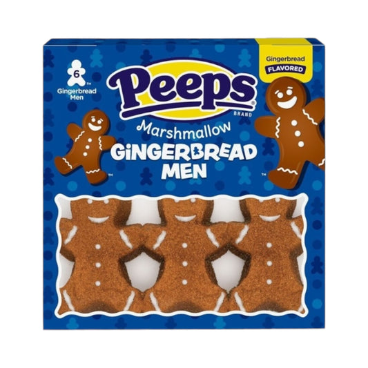 Peeps Marshmallow Gingerbread Men 6PK - 3oz (85g)