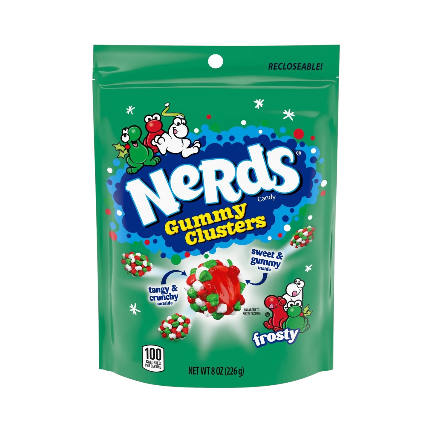 Nerds Holiday Frosty Gummy Clusters - 8oz (227g)