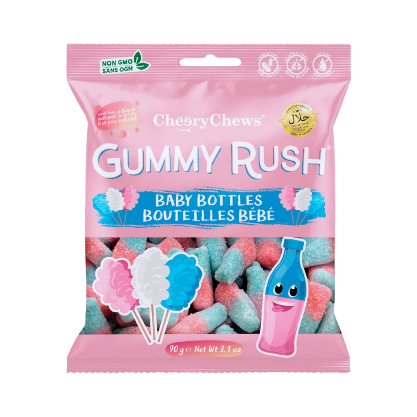 Gummy Rush Baby Bottles - 3.1oz (90g)