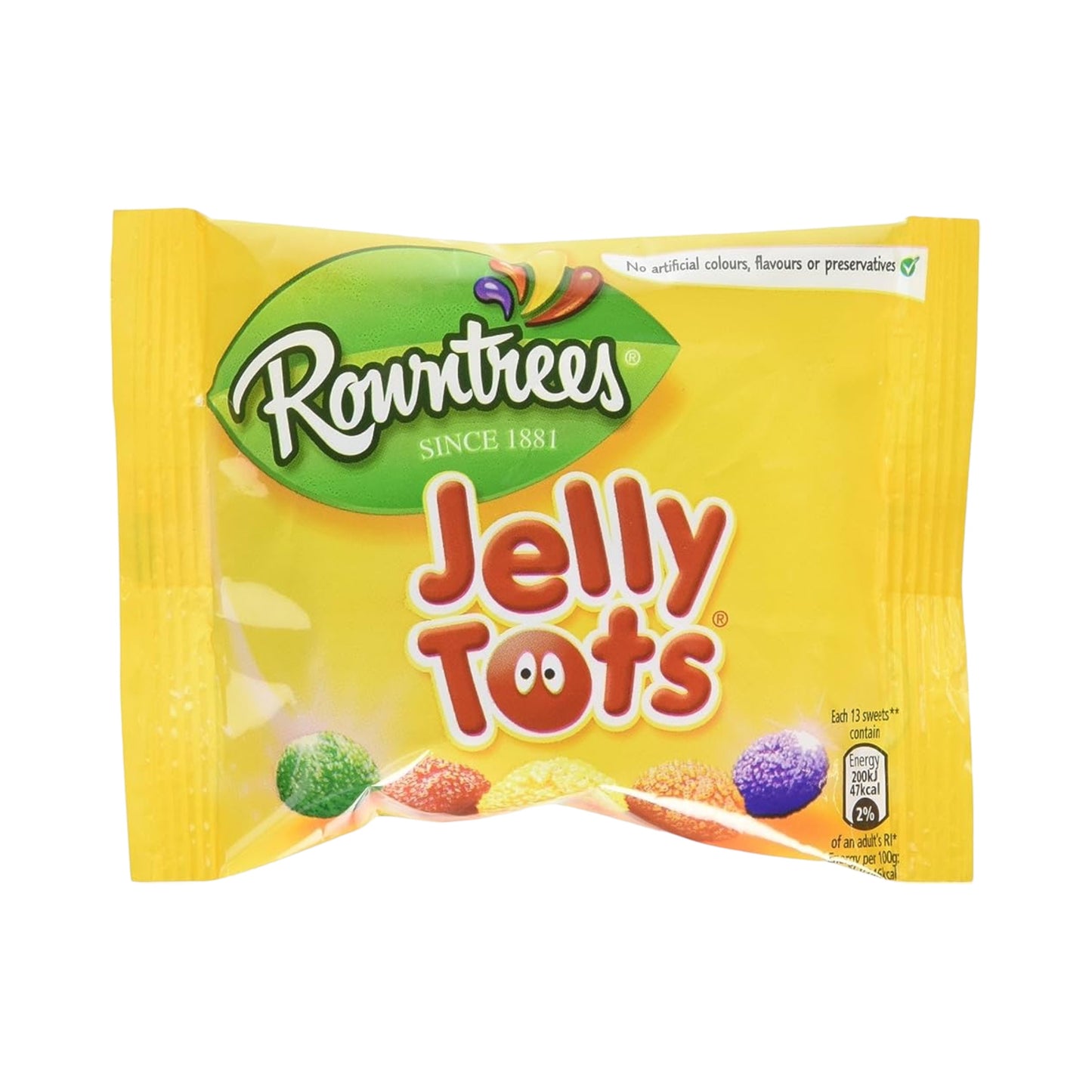 Rowntrees Jelly Tots Mini Bags - 42g