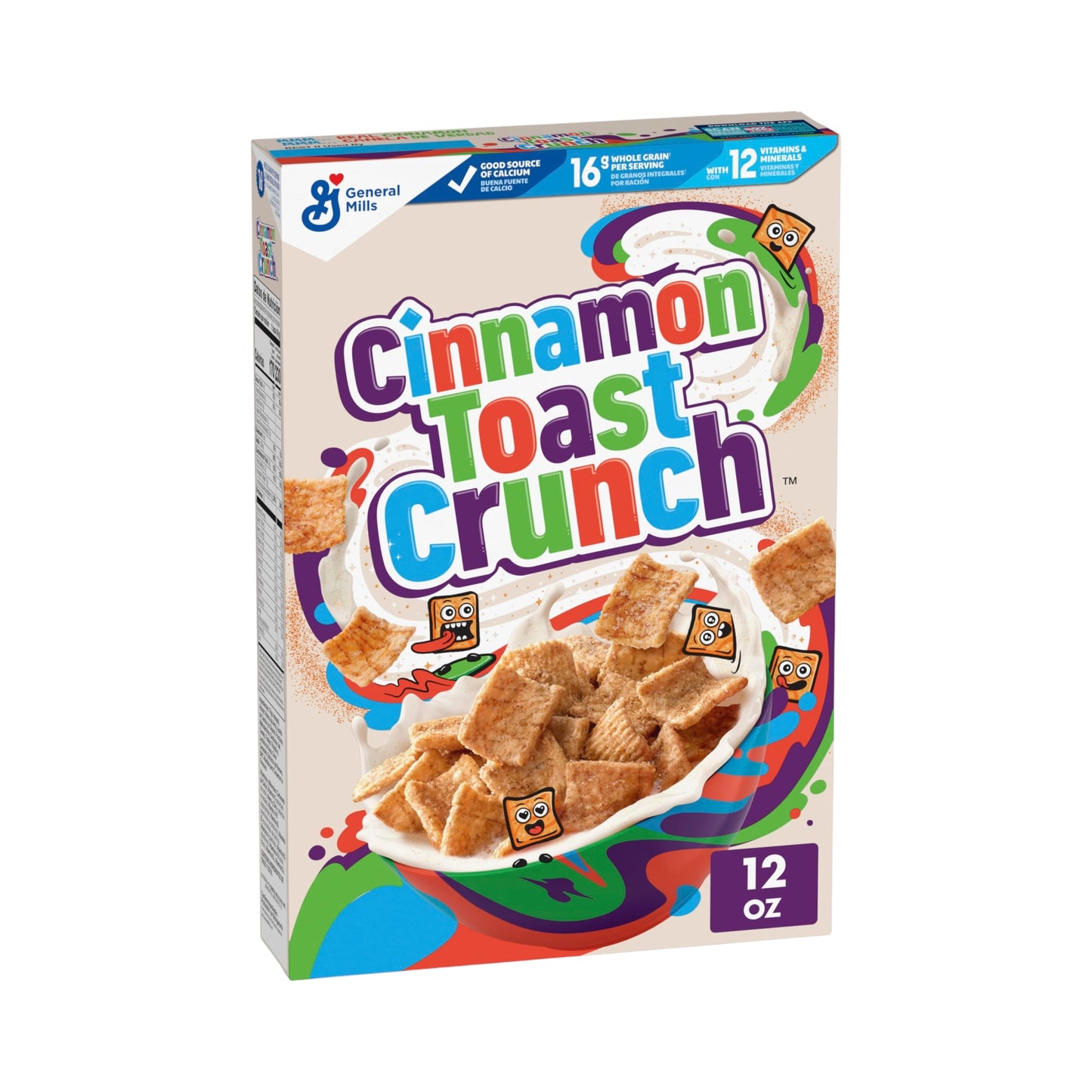 Cinnamon Toast Crunch Breakfast Cereal - 12oz (340g)