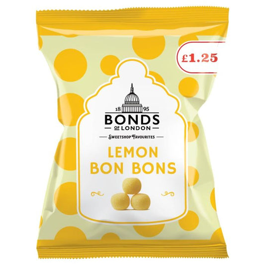 Bonds Lemon Bon Bons Bags - 130g (PMP £1.25)