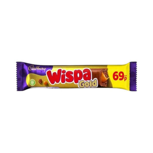 Cadbury Wispa Gold Chocolate Bar - 48g (PMP 69p)