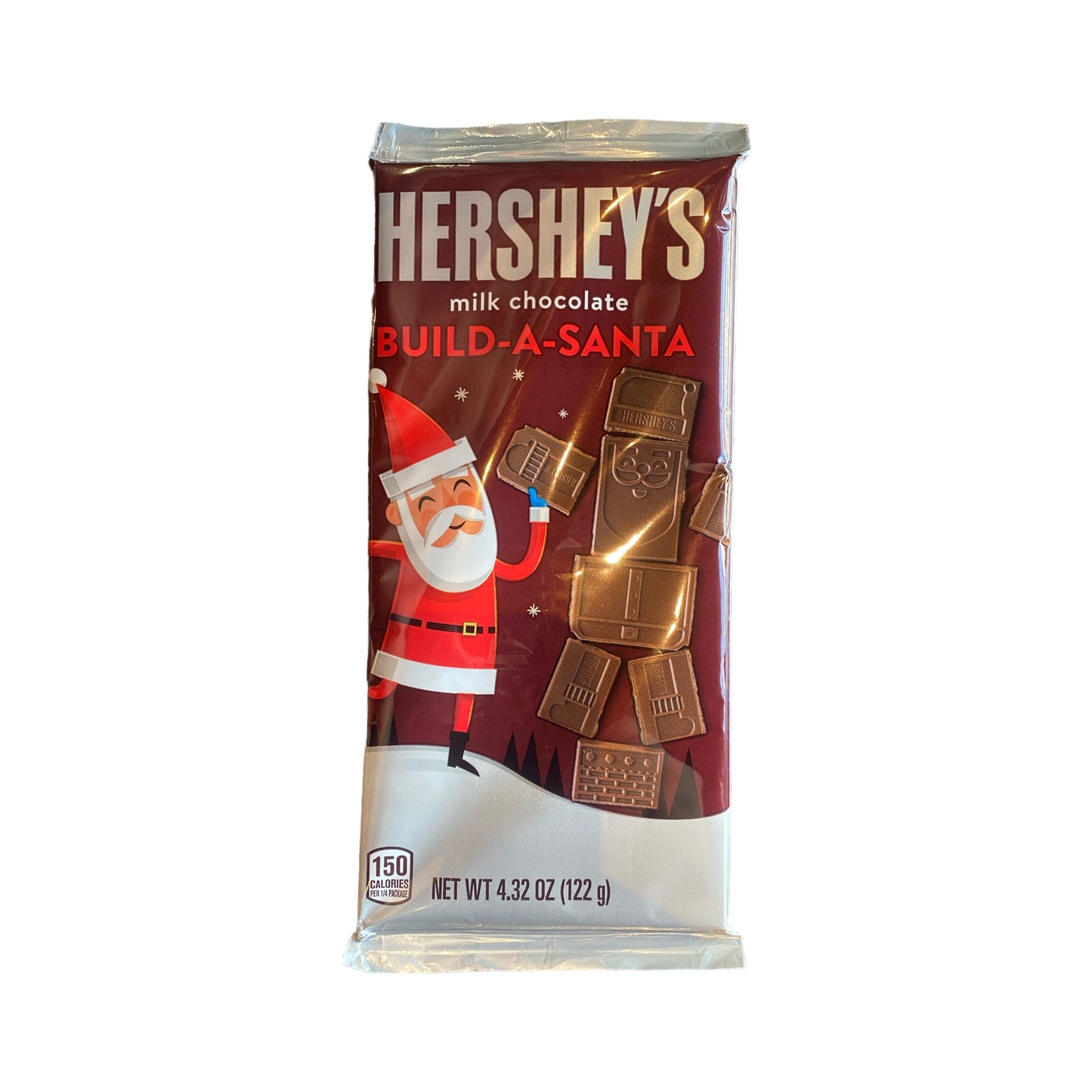 Hershey Build-A-Santa Milk Chocolate 122g ** BBD 05/02/24 ** ** BBD 09/24 **