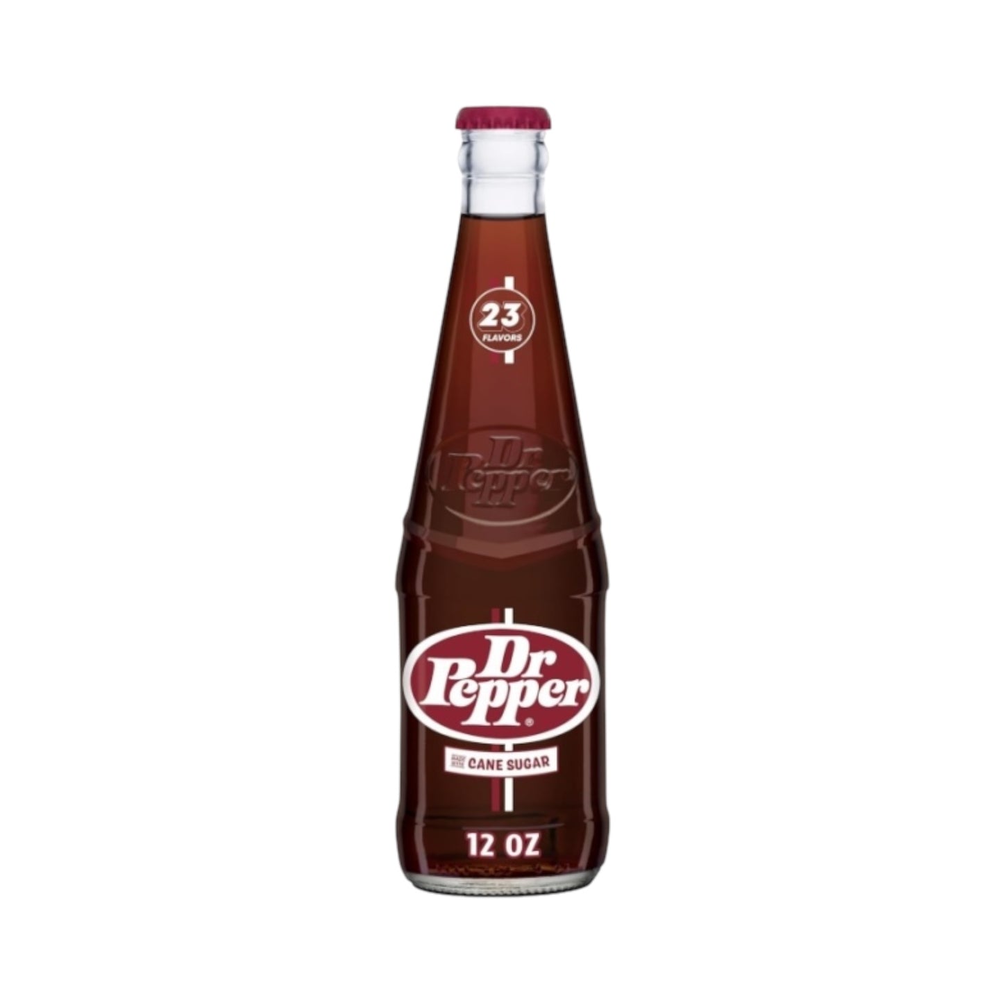 Dr Pepper Cane Sugar Glass Bottle - 12fl.oz (355ml)