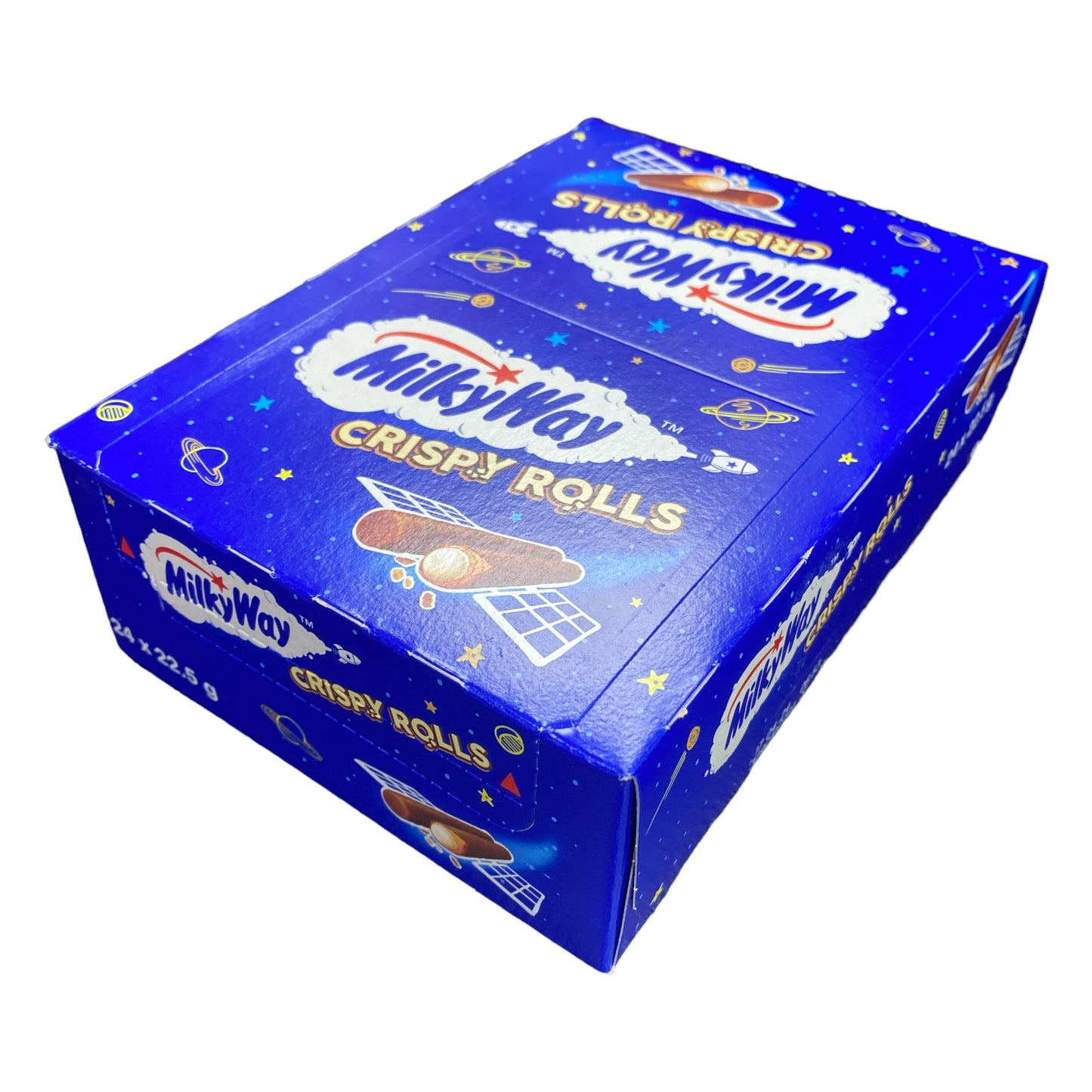 Milky Way Crispy Rolls 24 x 22.5g (Full Box)
