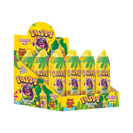 Pappi Tropical Flavor Sour Liquid Jelly - 50ml