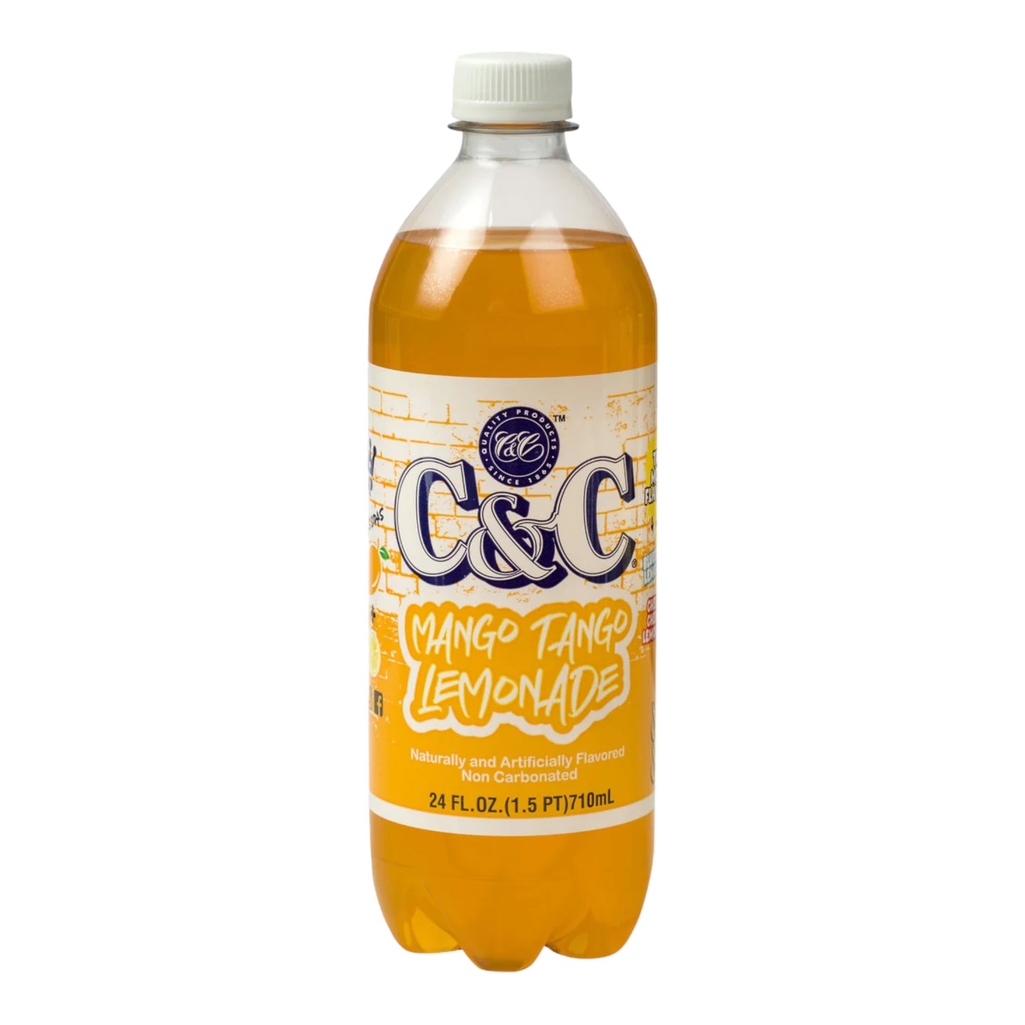 C&C Soda Mango Tango Lemonade Bottle 24 fl oz (710ml)