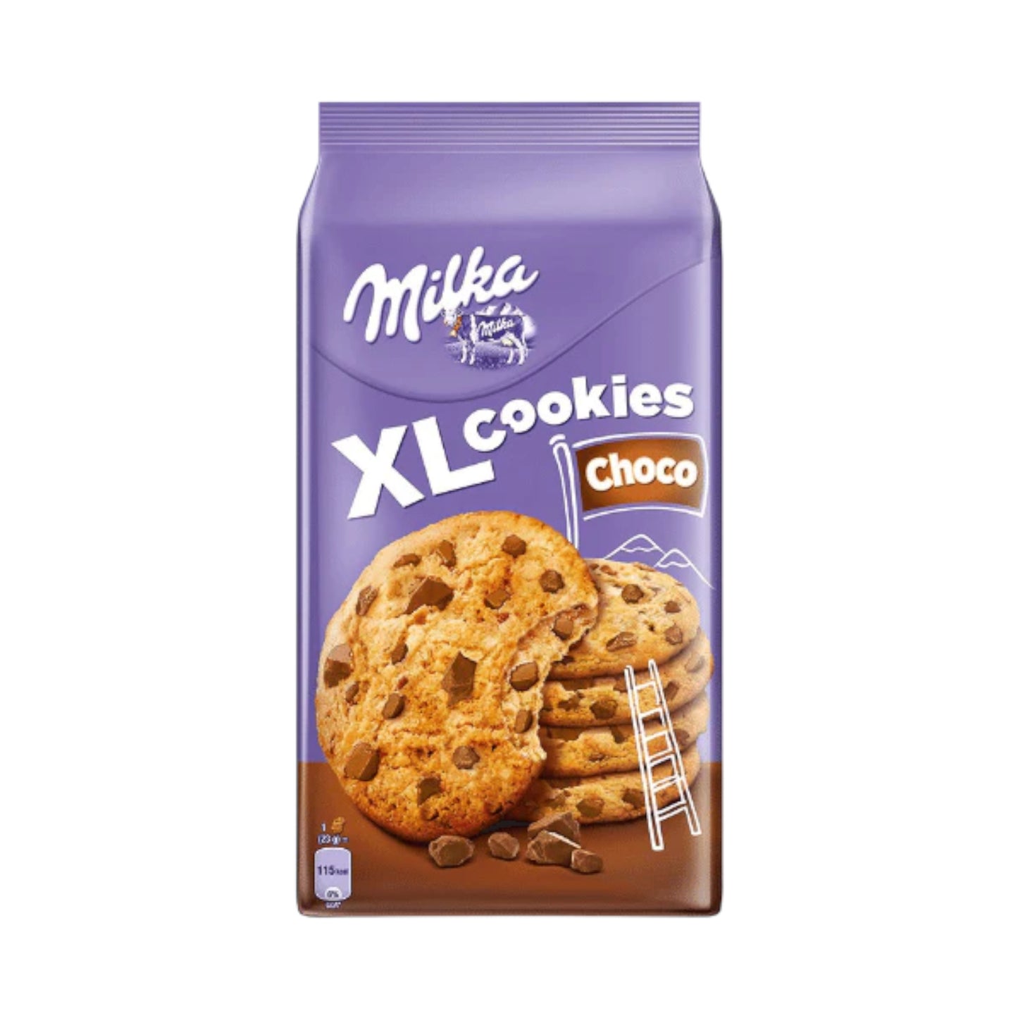 Milka Xl Cookies Choco - (184g)