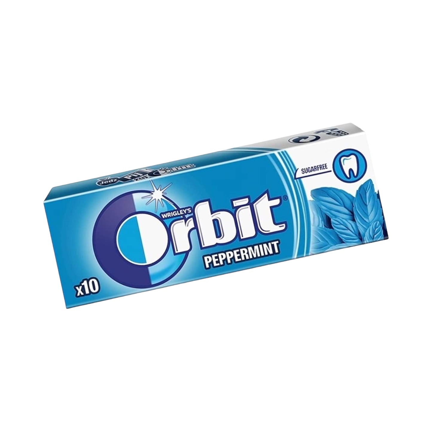 Orbit Sugar-Free Chewing Gum Peppermint - 10 piece pack (14g)