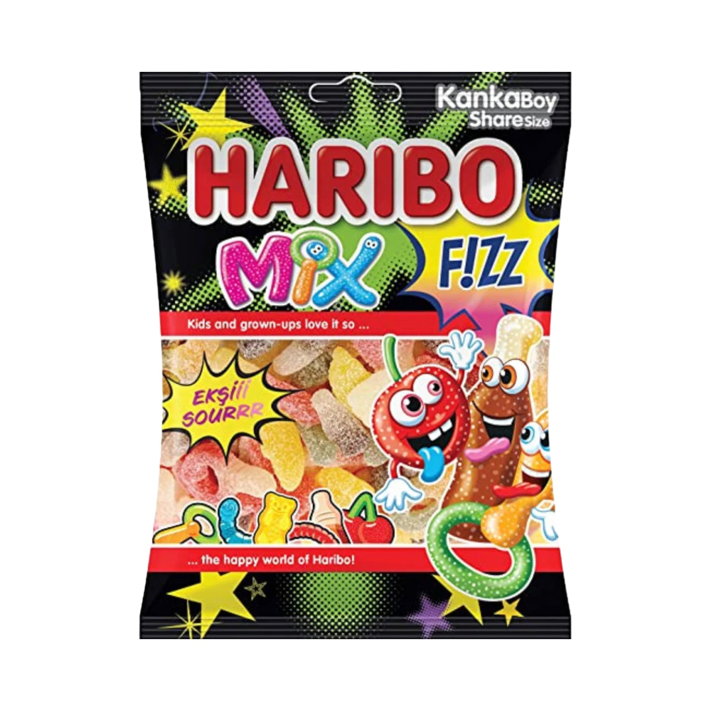 Haribo Fizzy Mix - 70g