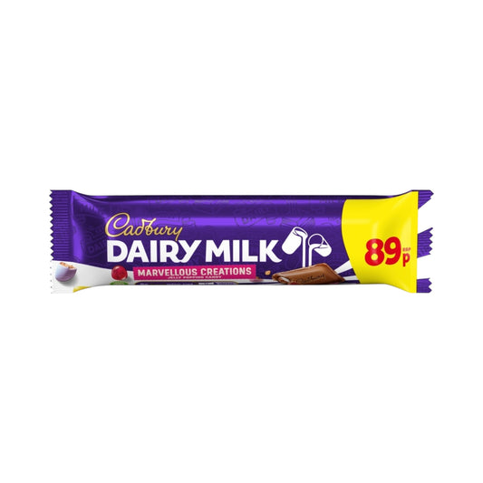 Cadbury Dairy Milk Marvellous Creations Jelly Popping Chocolate Bar - 47g (PMP 89P)