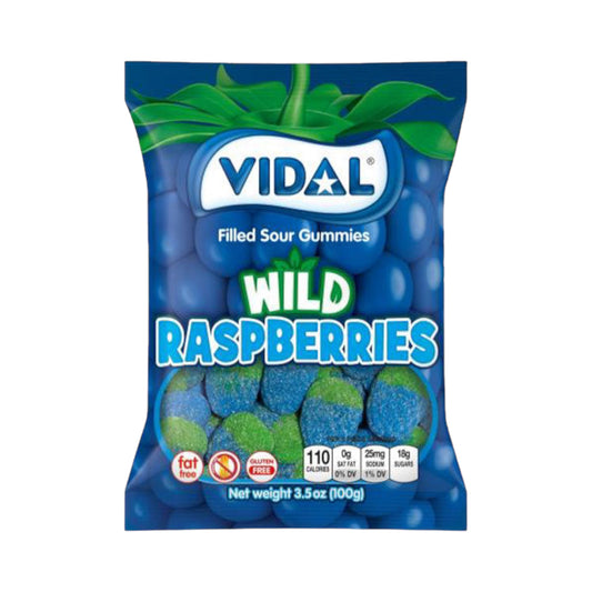 Vidal Sour Wild Raspberries - 100g
