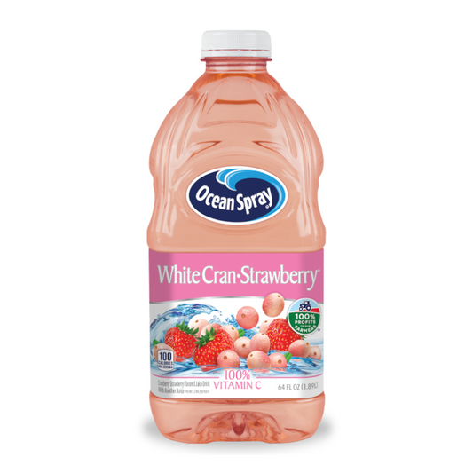 Ocean Spray White Cran-Strawberry Juice - 64oz (1.89L)
