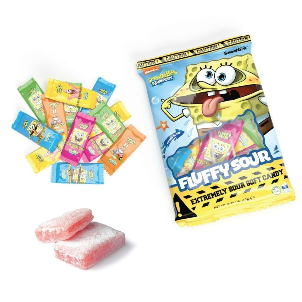 Nickelodeon Fluffy Sour Candy - 70g