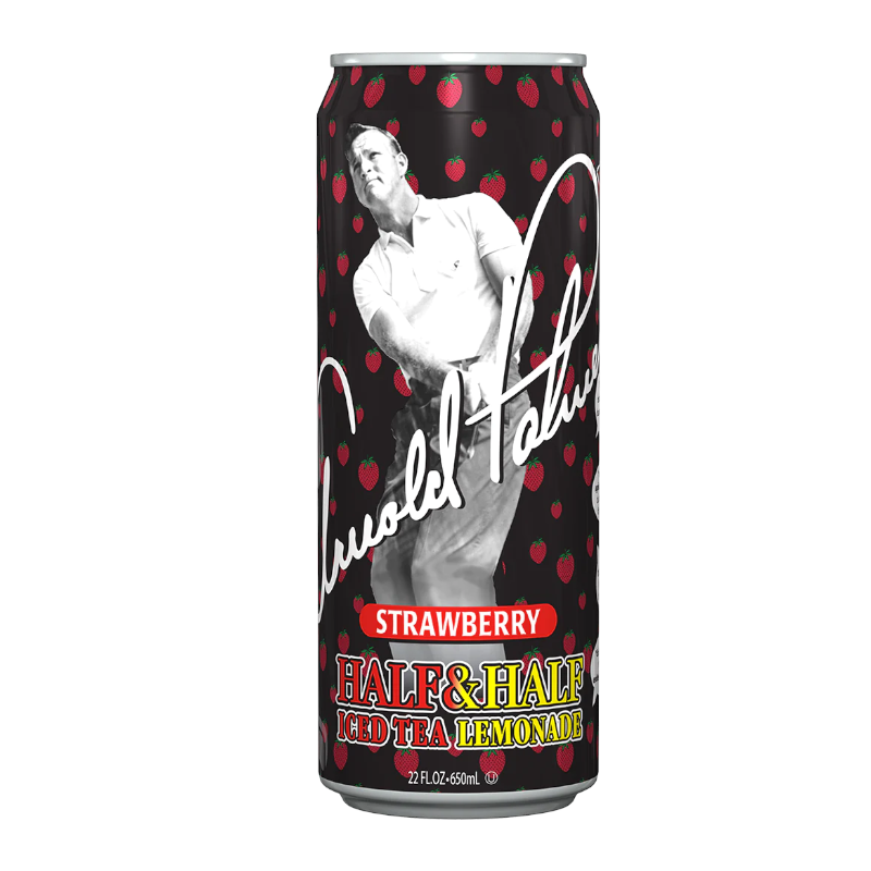 AriZona Arnold Palmer Strawberry Half & Half Iced Tea Lemonade - 22fl.oz (650ml)