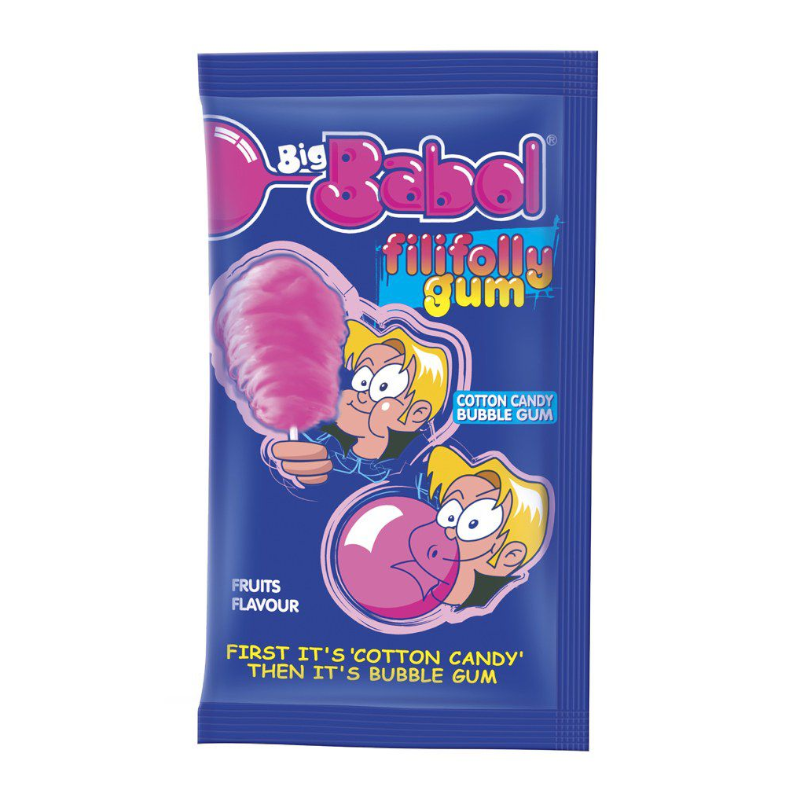 Big Babol Tutti Fruity Gum - 11g