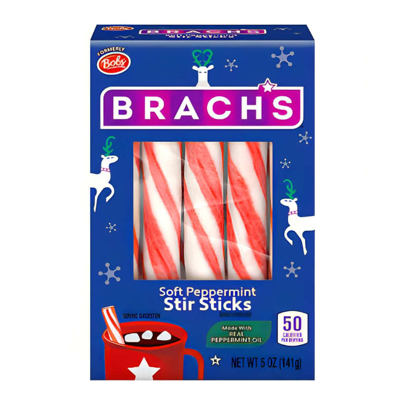 Brach's Soft Peppermint Stir Sticks - 5oz (141g) ** BBD JUNE 2026 **