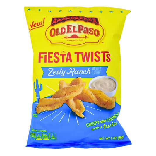 Old El Paso Fiesta Twists Ranch - 2oz