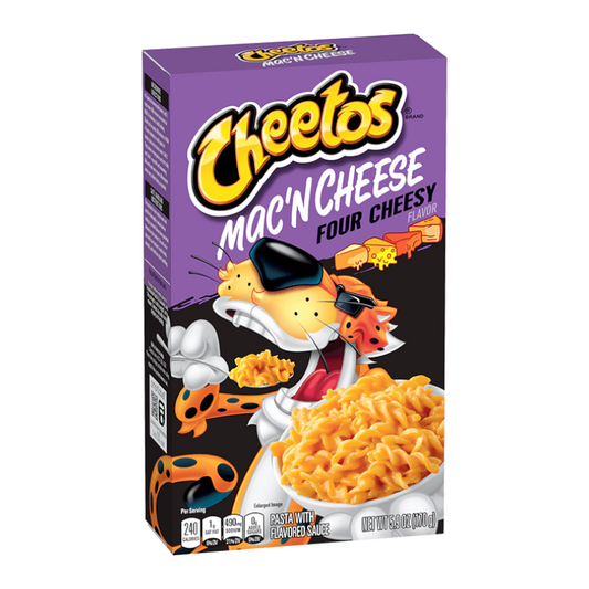 Cheetos Four Cheesy Mac 'n Cheese Box - 5.6oz (170g)
