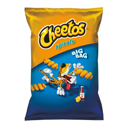 Frito Lay Cheetos Cheese & Ketchup Spirals - 145g (EU)