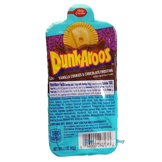 Dunkaroo Vanilla Cookies & Chocolate Frosting - 1oz (28g)