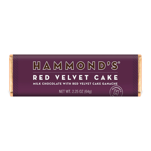 Hammond's Red Velvet Cake Milk Chocolate Bar - 2.25oz