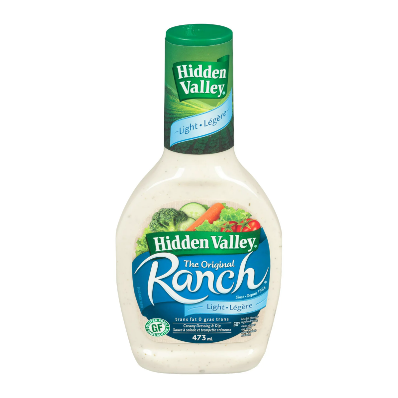 Hidden Valley Light Creamy Ranch Dressing - 473ml [Canadian]